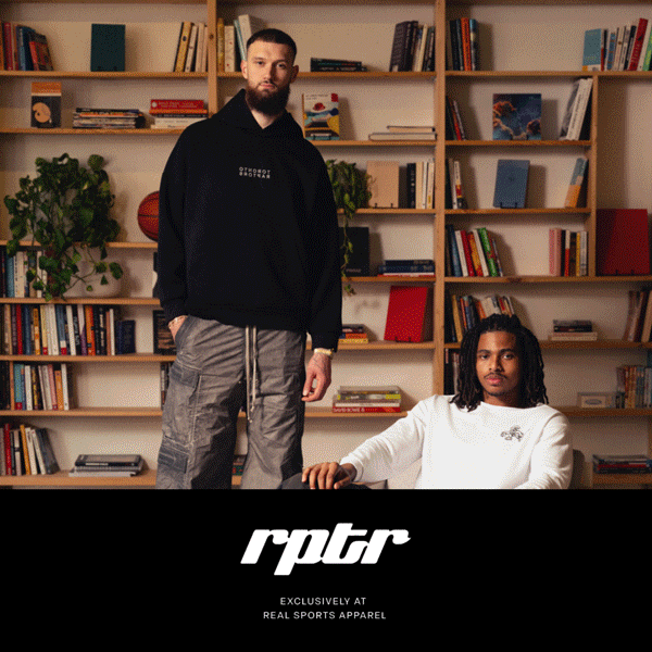 RPTR EXCLUSIVELY AT REAL SPORTS APPAREL
