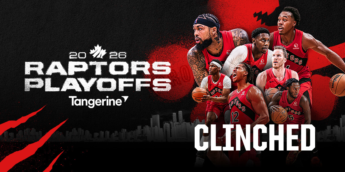 2026 RAPTORS PLAYOFFS | CLINCHED