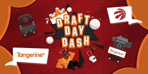 Tangerine Draft Day Dash