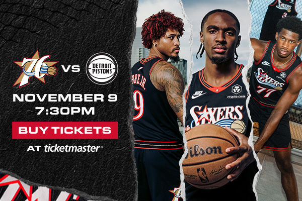 Philadelphia 76ers vs Detroit Pistons