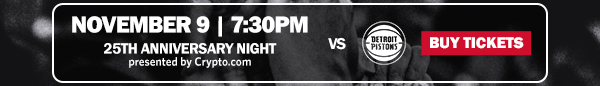 Upcoming Home Games: November 9