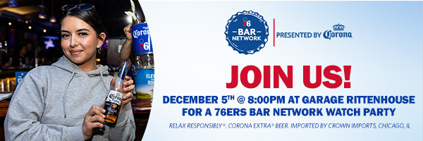 76ers Bar Network presented by Corona