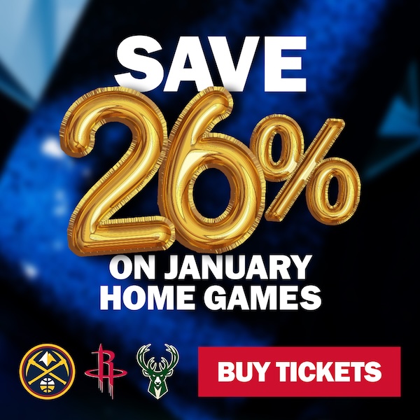 Save 26% on Januaury Home Games - Buy Tickets