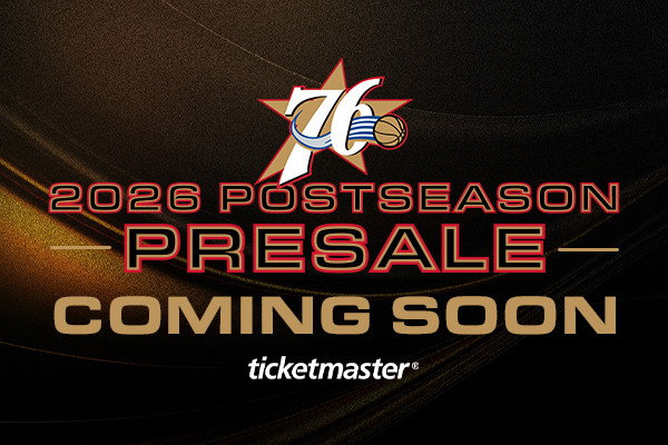 Philadelphia 76ers 2026 Postseason Tickets