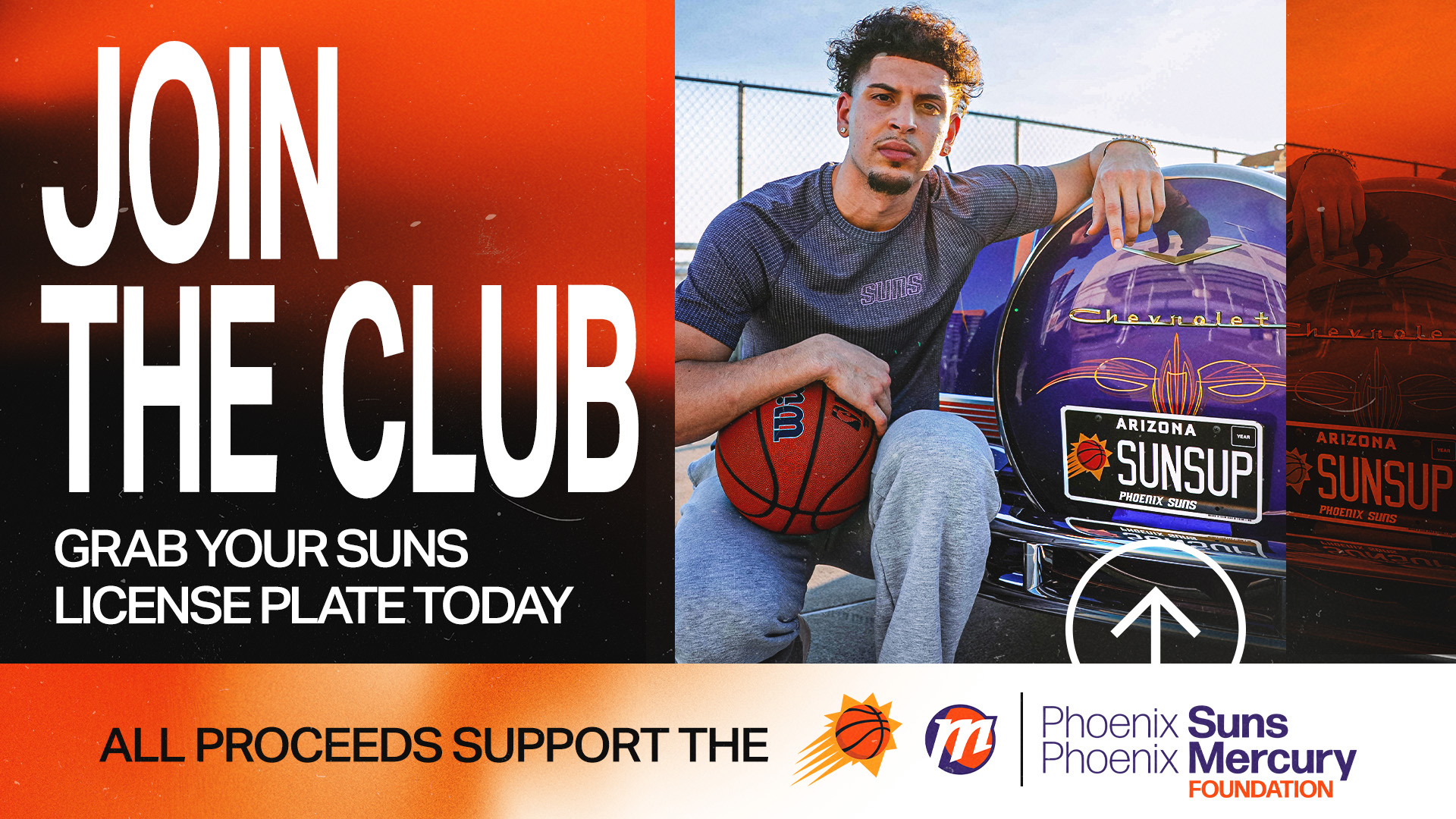 Suns License Plate