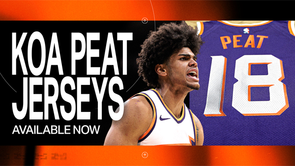 Koa Peat jerseys available now
