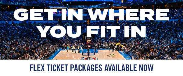 Get In Where You Fit In - Flex Ticket Packages Available Now