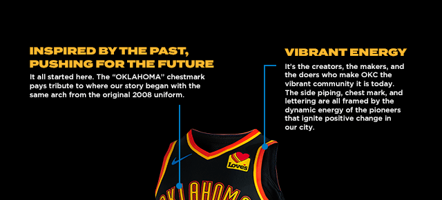 Inspired by the past, pushing for the future. Vibrant energy.