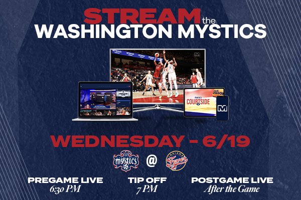Watch Thursday - Mystics vs Sky 