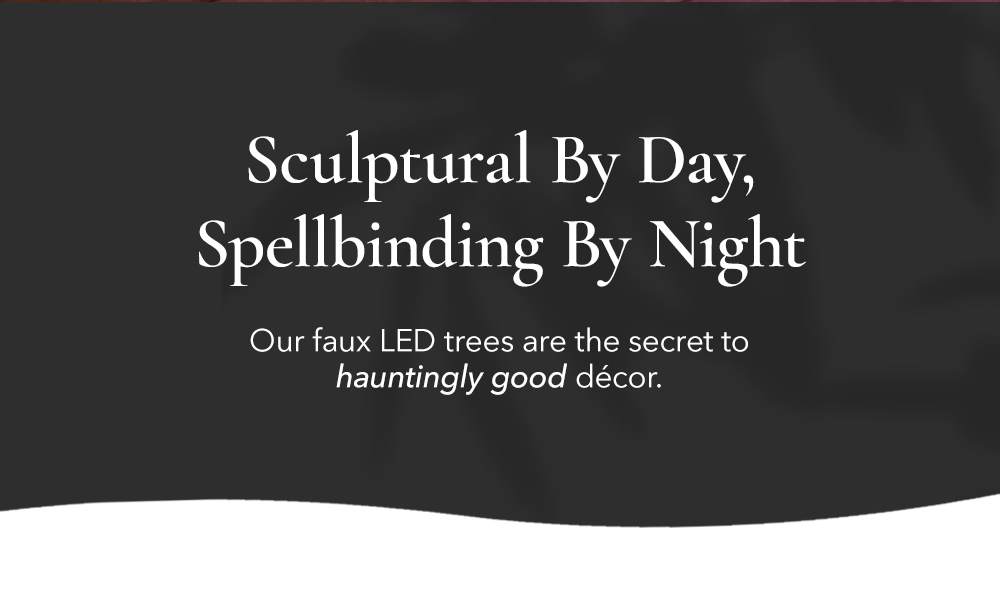 Sculptural By Day, Spellbinding By Night