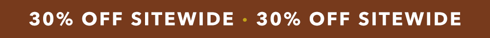 30% Off Sitewide