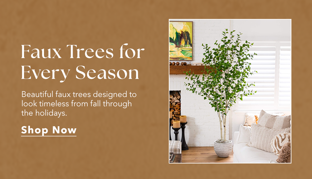 Faux Trees for Every Season