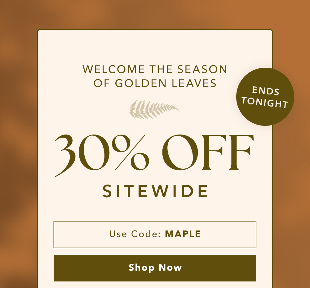 30% Off Sitewide