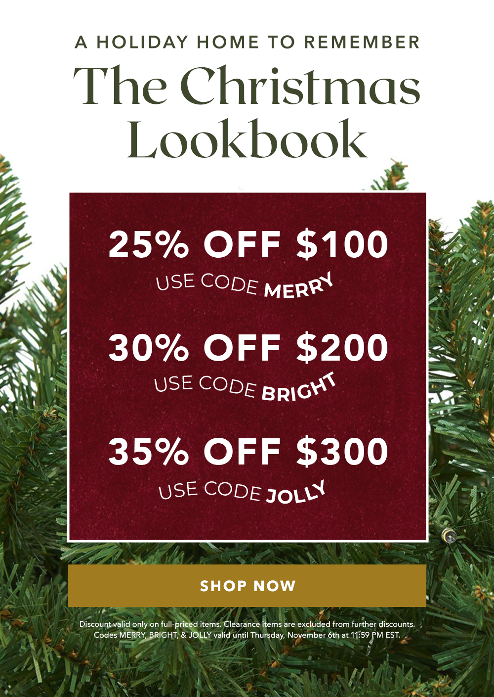 A Holiday Home to Remember | The Christmas Lookbook - Shop Now