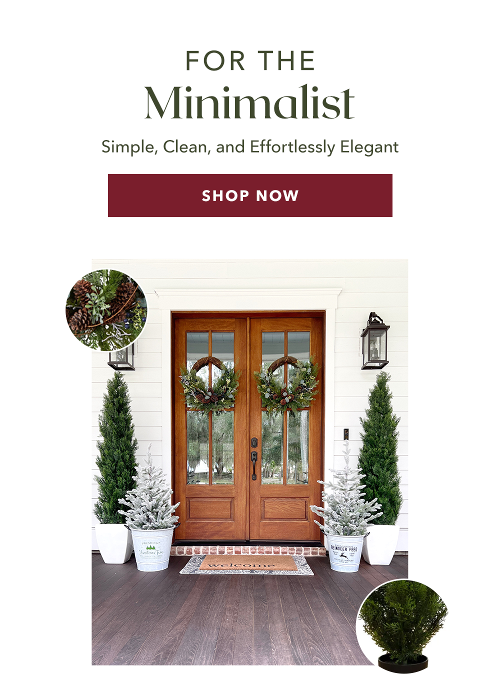 For the Minimalist | Simple, Clean, and Effortlessly Elegant - SHOP NOW