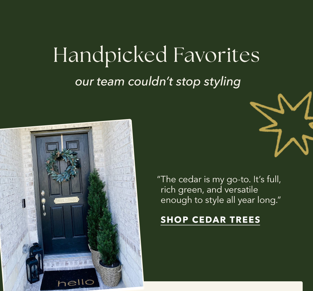 SHOP CEDAR TREES