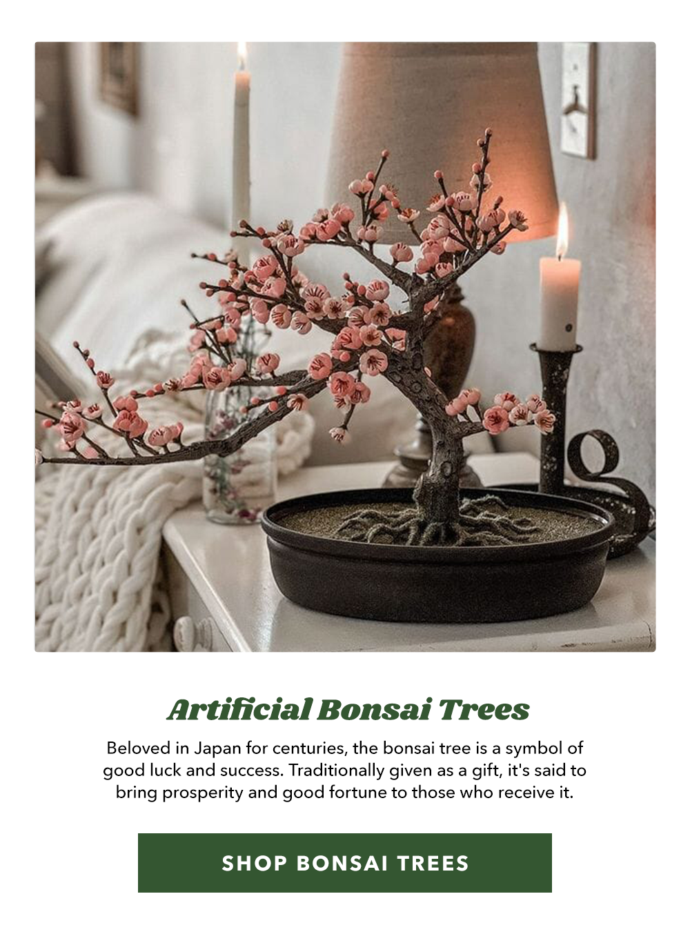 Artificial Bonsai Trees