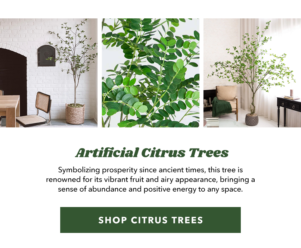 Artificial Citrus Trees