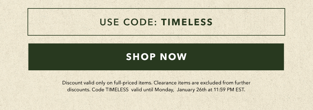 Code: TIMELESS