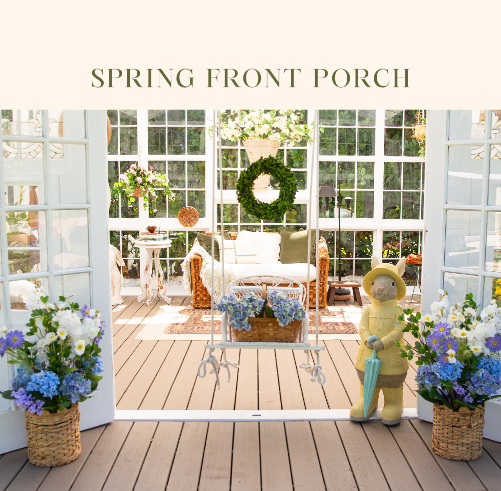 Spring Front Porch