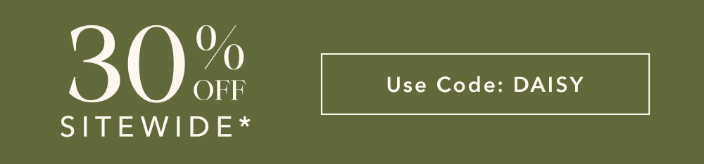 30% OFF Sitewide