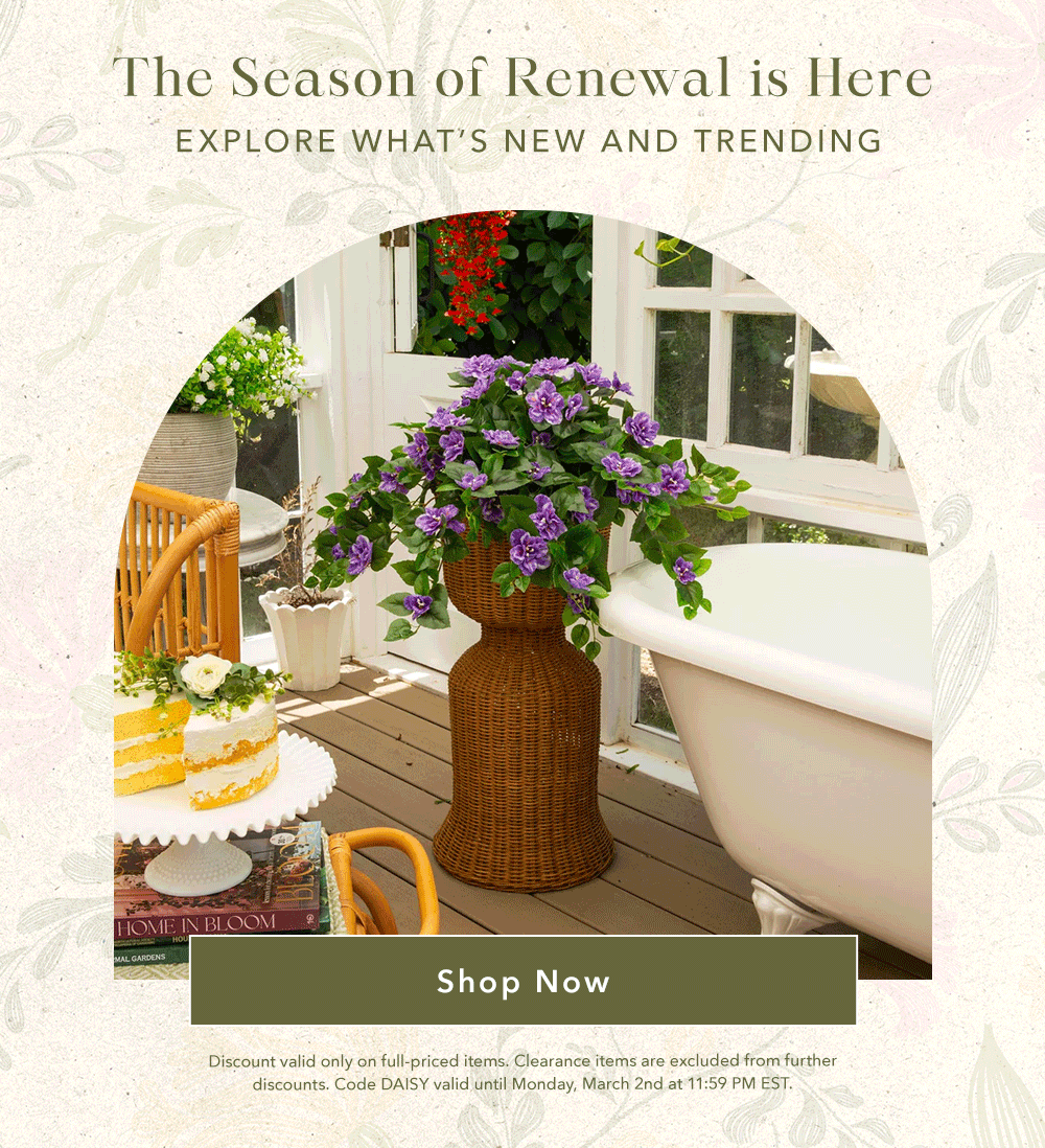 The Season of Renewal is Here