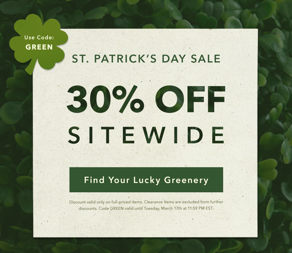 St Patrick’s Day Sale