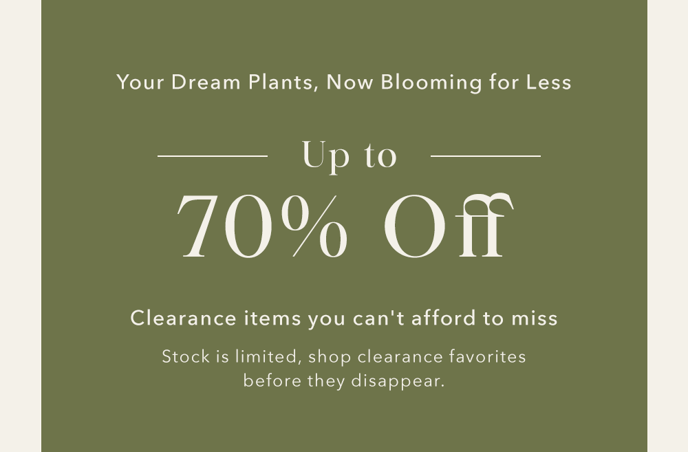 Up to 70% OFF 