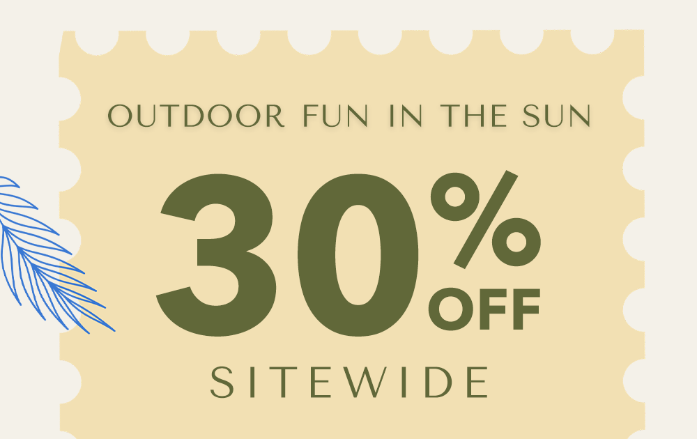 30% OFF SITEWIDE