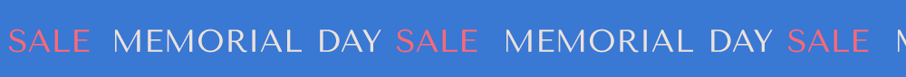 Memorial Day Sale