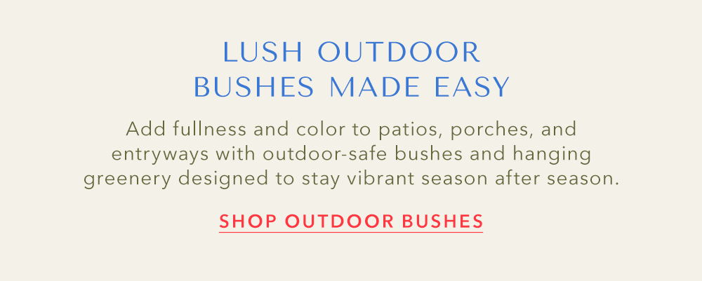 Shop Outdoor Bushes