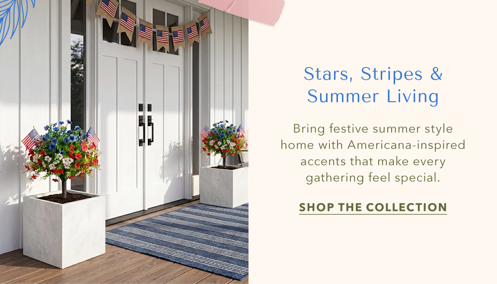 Stars, Stripes & Summer Living