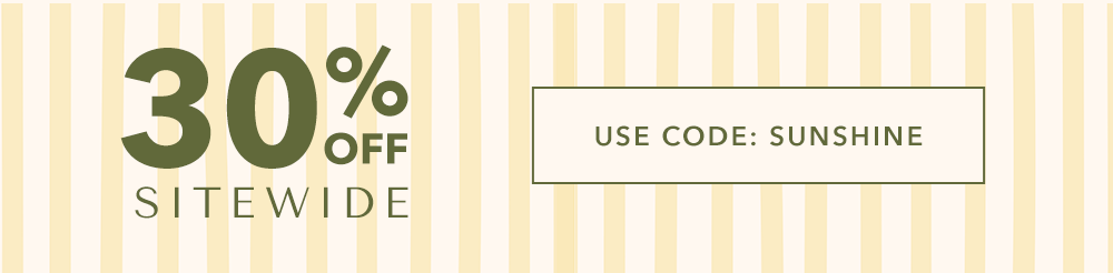 30% OFF Sitewide