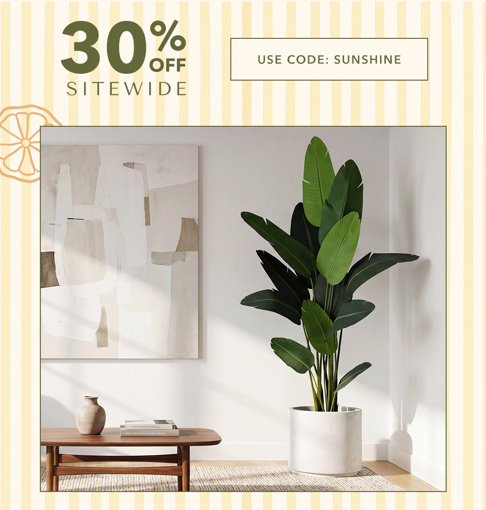 Use code SUNSHINE.