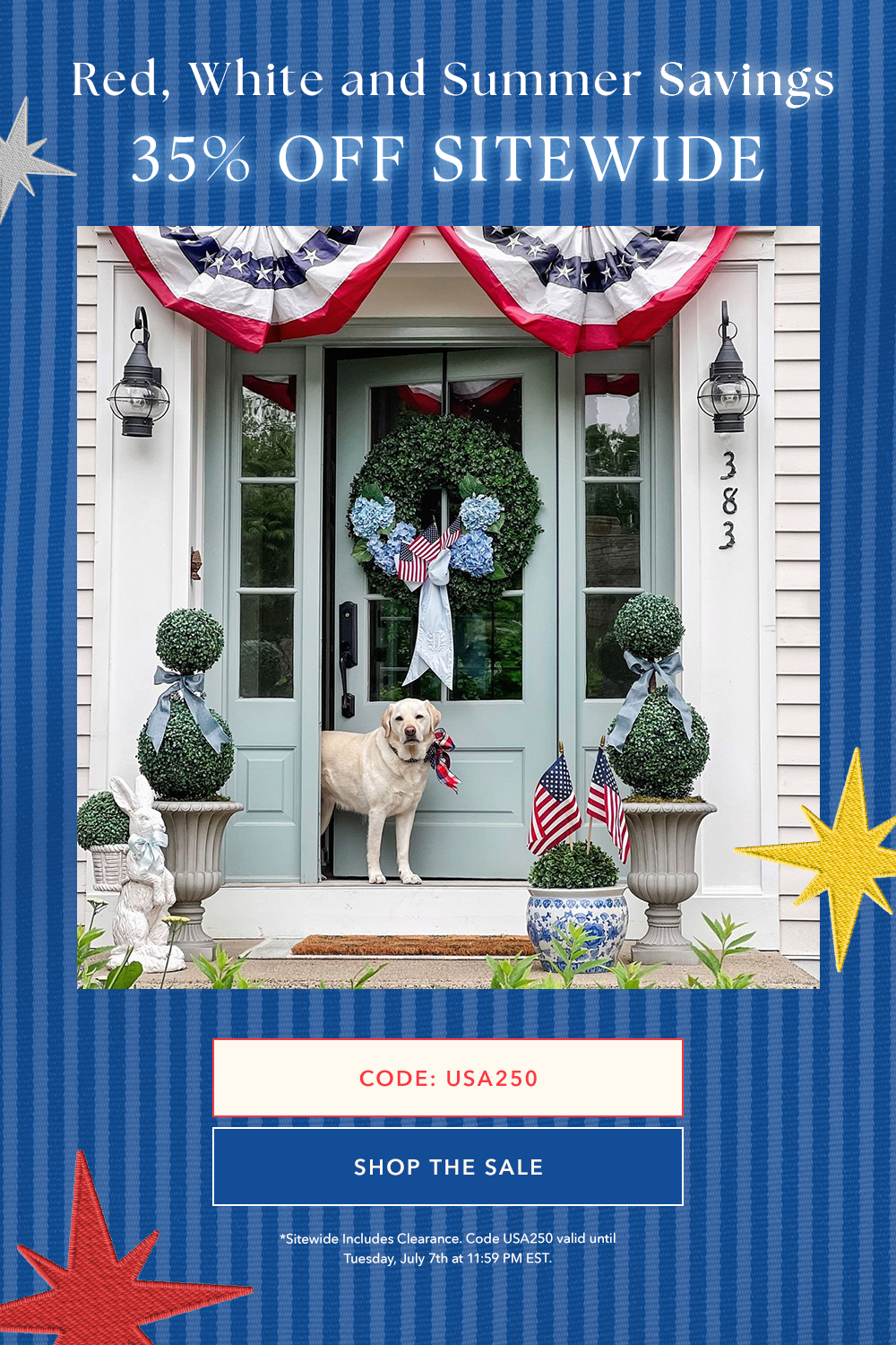 Red, White and Summer Savings