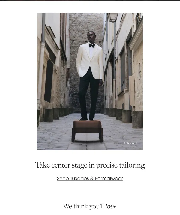 Shop Tuxedos & Formalwear