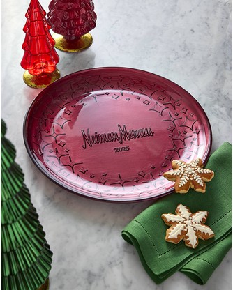 2025 NM Annual Glass Christmas Platter