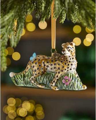 Spotted Majesty Christmas Ornament