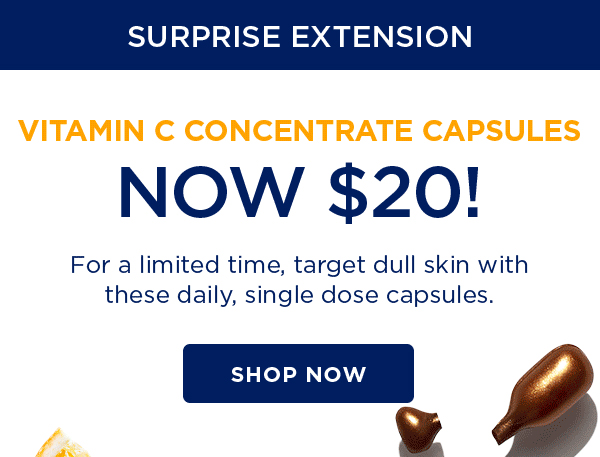 SHOP NOW - VITAMIN C CONCENTRATE CAPSULES