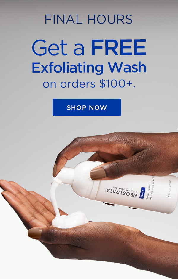 SHOP NOW - EXFOLIATING WASH