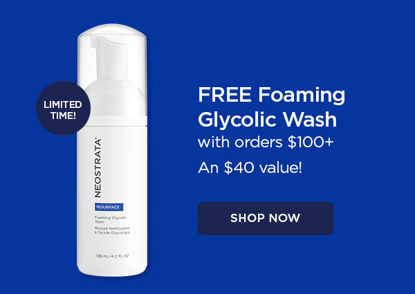 SHOP NOW - FREE FOAMING GLYCOLIC WASH