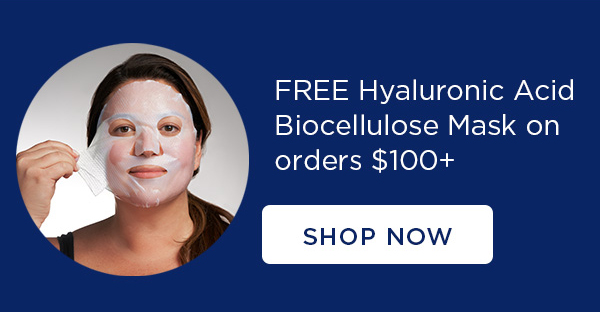 SHOP NOW - FREE HYALURONIC ACID MIOCELLULOSE MASK