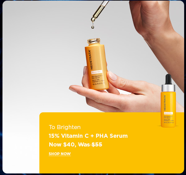 SHOP NOW - VITAMIN C + PHA SERUM