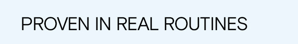 PROVEN IN REAAL ROUTINES