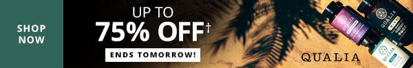 save up to $100 off Qualia