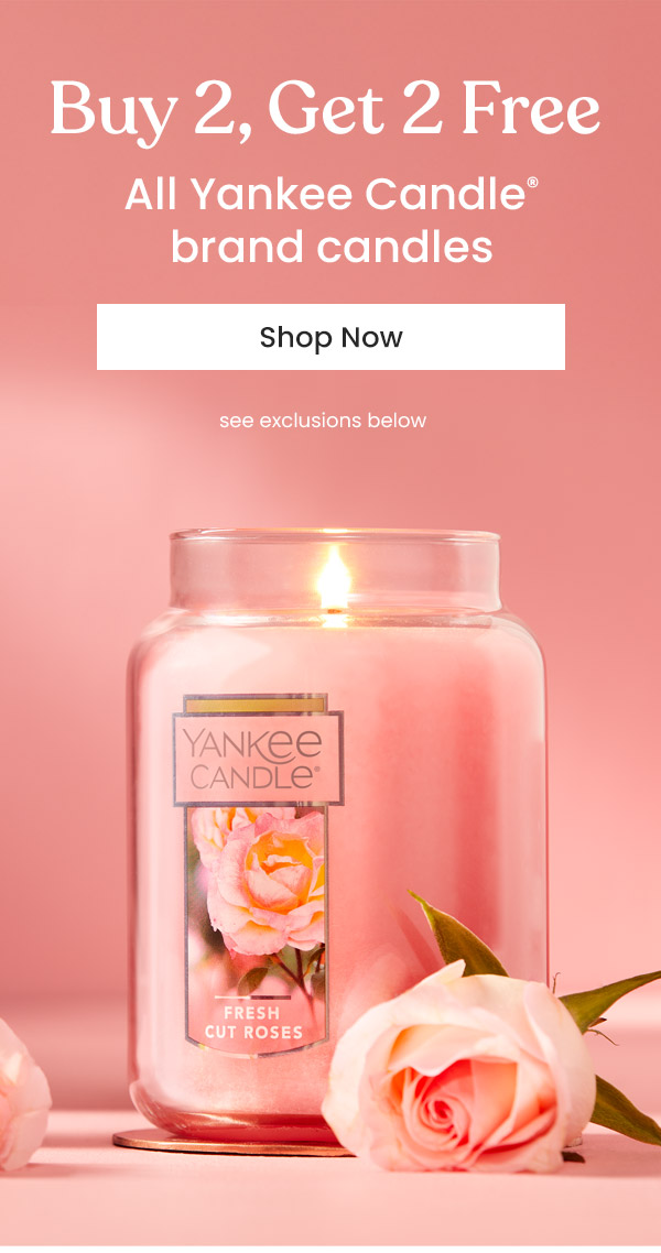 Buy 2, Get 2 Free Candles - Shop Now