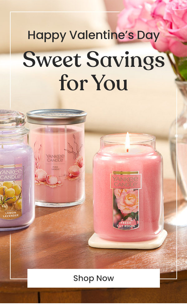 Buy 2, Get 2 Free all Yankee Candle® brand candles � Shop Now
