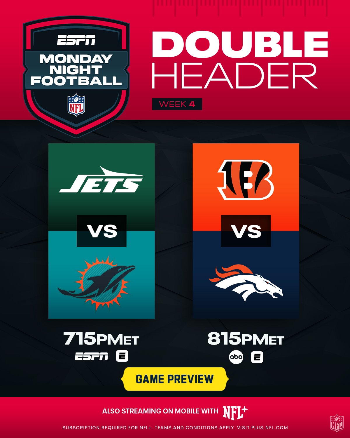 MNF Matchup