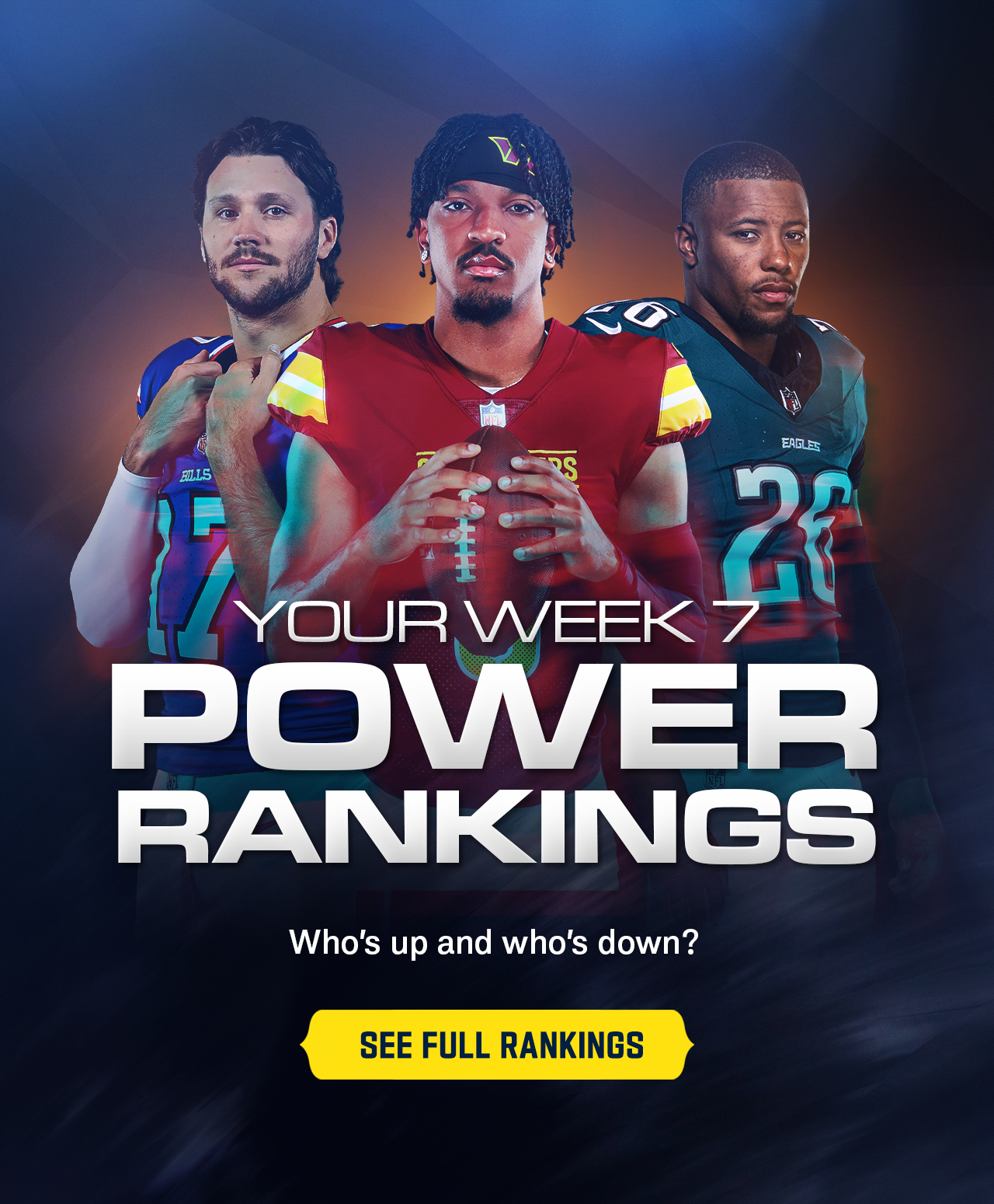 Your Week 7 Power Rankings