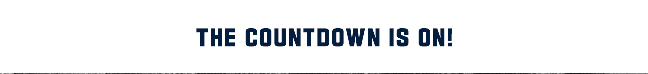 The Countdown Is On!